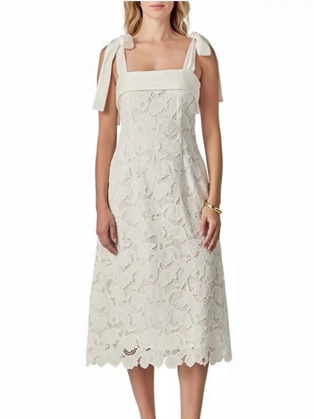 English Factory Bow Belle Midi Dress